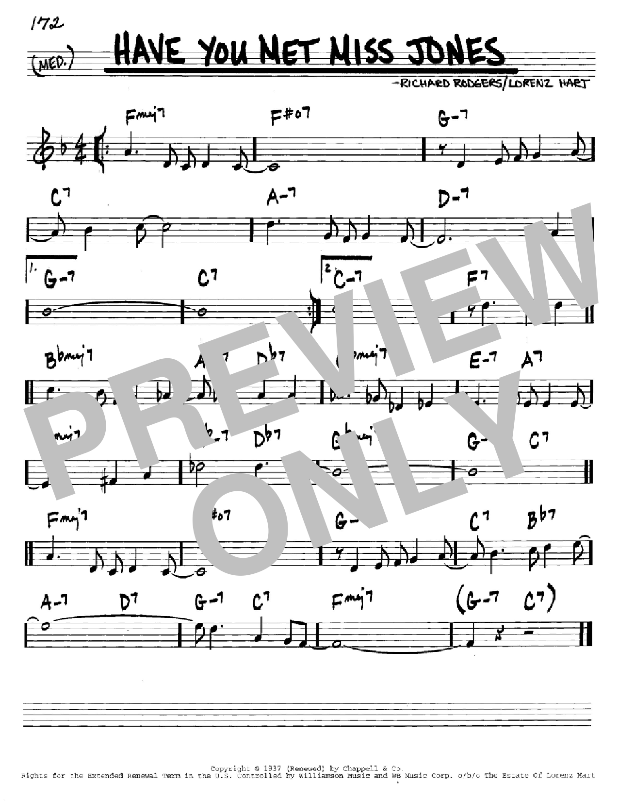 Download Rodgers & Hart Have You Met Miss Jones? Sheet Music and learn how to play Piano, Vocal & Guitar PDF digital score in minutes