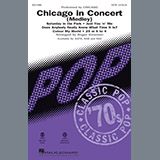 Download or print Roger Emerson Chicago In Concert (Medley) Sheet Music Printable PDF -page score for Rock / arranged SATB SKU: 186142.