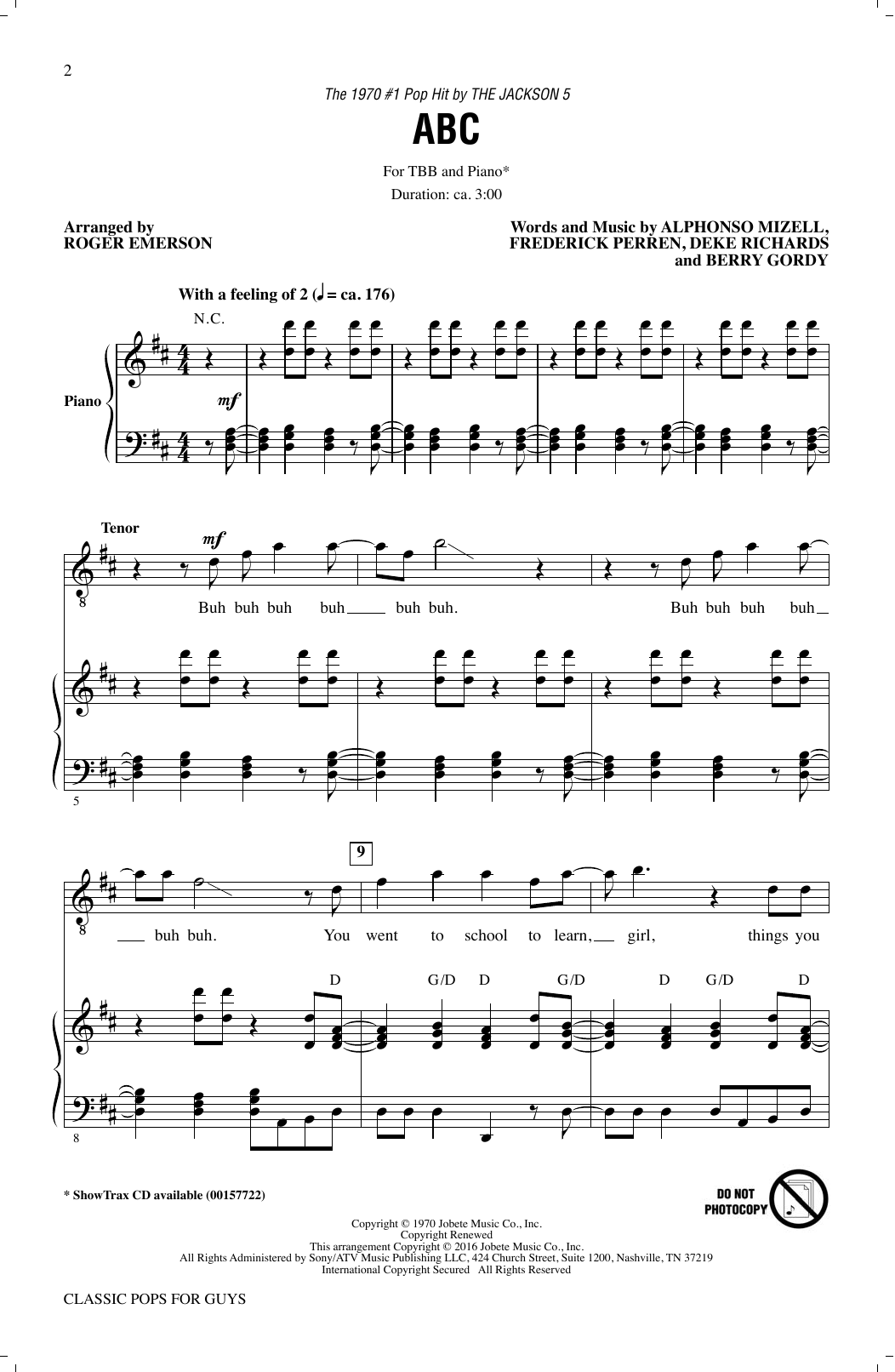 Download Roger Emerson Classic Pops For Guys (Collection) Sheet Music and learn how to play TTBB PDF digital score in minutes