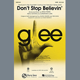 Download or print Roger Emerson Don't Stop Believin' - Guitar Sheet Music Printable PDF -page score for Film/TV / arranged Choir Instrumental Pak SKU: 280827.