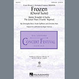 Download or print Roger Emerson Frozen (Choral Suite) Sheet Music Printable PDF -page score for Children / arranged SATB SKU: 158824.