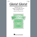 Download or print Roger Emerson Gloria! Gloria! Sheet Music Printable PDF -page score for Latin / arranged 2-Part Choir SKU: 1587878.