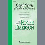 Download or print Roger Emerson Good News, The Chariot's Comin' Sheet Music Printable PDF -page score for Religious / arranged 2-Part Choir SKU: 182451.