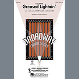 Download or print Roger Emerson Greased Lightnin' Sheet Music Printable PDF -page score for Broadway / arranged TTBB SKU: 96404.
