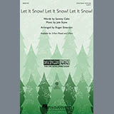 Download or print Roger Emerson Let It Snow! Let It Snow! Let It Snow! Sheet Music Printable PDF -page score for Concert / arranged 3-Part Mixed SKU: 94823.