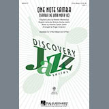 Download or print Roger Emerson One Note Samba (Samba De Uma Nota So) Sheet Music Printable PDF -page score for Jazz / arranged 2-Part Choir SKU: 289539.