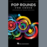 Download or print Roger Emerson Pop Rounds for Choir Sheet Music Printable PDF -page score for Pop / arranged 2-Part Choir SKU: 469779.