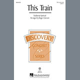 Download or print Roger Emerson This Train Sheet Music Printable PDF -page score for Traditional / arranged TTBB Choir SKU: 284742.