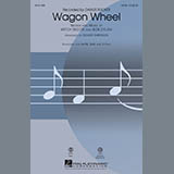 Download or print Roger Emerson Wagon Wheel Sheet Music Printable PDF -page score for Country / arranged SAB Choir SKU: 150462.