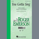 Download or print Traditional Spiritual You Gotta Sing (arr. Roger Emerson) Sheet Music Printable PDF -page score for Concert / arranged 2-Part Choir SKU: 97554.