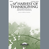 Download or print Roger Thornhill and Stacey Nordmeyer A Harvest Of Thanksgiving Sheet Music Printable PDF -page score for Sacred / arranged 2-Part Choir SKU: 487031.