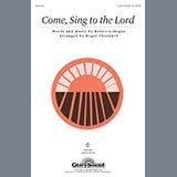 Download or print Roger Thornhill Come, Sing To The Lord Sheet Music Printable PDF -page score for Children / arranged 2-Part Choir SKU: 289956.