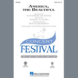 Download or print Samuel A. Ward America, The Beautiful (arr. Rollo Dilworth) Sheet Music Printable PDF -page score for Concert / arranged SATB SKU: 96430.