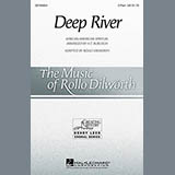 Download or print Rollo Dilworth Deep River Sheet Music Printable PDF -page score for Concert / arranged 2-Part Choir SKU: 96402.