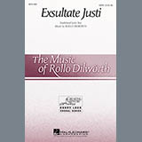 Download or print Rollo Dilworth Exsultate Justi Sheet Music Printable PDF -page score for Latin / arranged 2-Part Choir SKU: 285695.