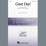 Download or print Traditional Spiritual Great Day (arr. Rollo Dilworth) Sheet Music Printable PDF -page score for Religious / arranged SATB SKU: 94378.