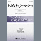 Download or print Rollo Dilworth Walk In Jerusalem Sheet Music Printable PDF -page score for Concert / arranged TTBB SKU: 180174.