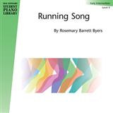 Download or print Rosemary Barrett Byers Running Song Sheet Music Printable PDF -page score for Children / arranged Easy Piano SKU: 51194.