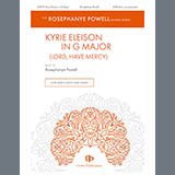 Download or print Rosephanye Powell Kyrie Eleison In G Major Sheet Music Printable PDF -page score for Concert / arranged SATB divisi Choir SKU: 1728240.