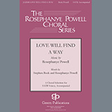 Download or print Rosephanye Powell Love Will Find A Way Sheet Music Printable PDF -page score for Gospel / arranged SATB Choir SKU: 459732.