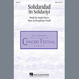 Download or print Rosephanye Powell Solidaridad (In Solidarity) Sheet Music Printable PDF -page score for Concert / arranged SATB SKU: 98190.