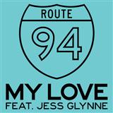 Download or print Route 94 My Love (feat. Jess Glynne) Sheet Music Printable PDF -page score for Dance / arranged Piano, Vocal & Guitar (Right-Hand Melody) SKU: 118136.