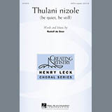Download or print Rudolf de Beer Thulani Nizole Sheet Music Printable PDF -page score for Festival / arranged SATB SKU: 162513.
