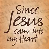 Download or print Rufus H. McDaniel Since Jesus Came Into My Heart Sheet Music Printable PDF -page score for Hymn / arranged Lyrics & Chords SKU: 82433.