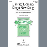 Download or print Russell Robinson Cantate Domino, Sing A New Song! Sheet Music Printable PDF -page score for Festival / arranged 2-Part Choir SKU: 82166.
