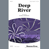 Download or print Russell Robinson Deep River Sheet Music Printable PDF -page score for Religious / arranged SATB SKU: 85761.