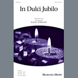 Download or print Russell Robinson In Dulci Jubilo Sheet Music Printable PDF -page score for Christmas / arranged SATB SKU: 198408.