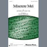 Download or print Russell Robinson Miserere Mei Sheet Music Printable PDF -page score for Latin / arranged 3-Part Mixed Choir SKU: 289305.