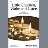 Download or print Ruth Elaine Schram Little Children, Wake And Listen Sheet Music Printable PDF -page score for Concert / arranged 2-Part Choir SKU: 97954.