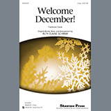 Download or print Ruth Elaine Schram Welcome, December! Sheet Music Printable PDF -page score for Christmas / arranged 2-Part Choir SKU: 289312.
