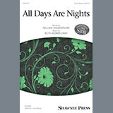 Download or print Ruth Morris Gray All Days Are Nights Sheet Music Printable PDF -page score for Concert / arranged 3-Part Mixed SKU: 177449.