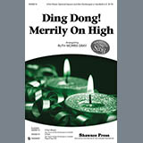 Download or print Ruth Morris Gray Ding Dong! Merrily On High! Sheet Music Printable PDF -page score for Concert / arranged 3-Part Mixed SKU: 88192.
