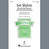 Download or print Ruth Morris Gray Sim Shalom (Grant Us Peace) Sheet Music Printable PDF -page score for Festival / arranged 3-Part Mixed Choir SKU: 426376.