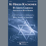 Download or print Ryan Nowlin Ki Hineih Kachomer Sheet Music Printable PDF -page score for Pop / arranged SATB SKU: 165455.