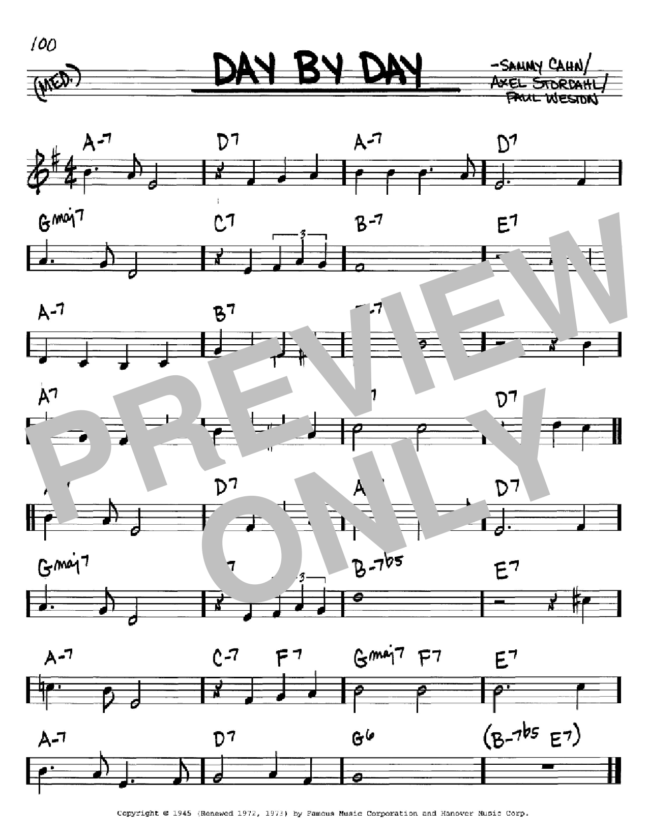 Download Sammy Cahn Day By Day Sheet Music and learn how to play Ukulele PDF digital score in minutes