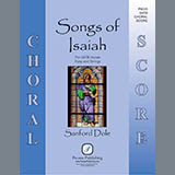 Download or print Sanford Dole Songs of Isaiah Sheet Music Printable PDF -page score for Concert / arranged SATB Choir SKU: 423512.