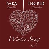 Download or print Sara Bareilles Winter Song Sheet Music Printable PDF -page score for Pop / arranged Piano, Vocal & Guitar (Right-Hand Melody) SKU: 85196.