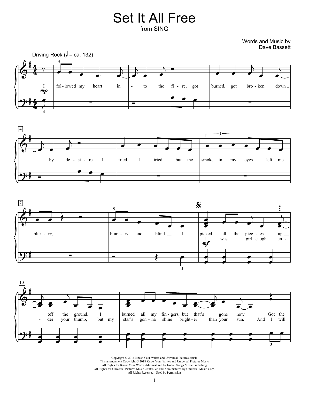 Download Mona Rejino Set It All Free Sheet Music and learn how to play Educational Piano PDF digital score in minutes