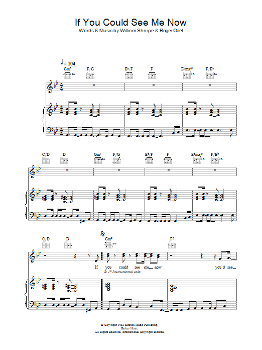 Download Shakatak If You Could See Me Now Sheet Music and learn how to play Piano, Vocal & Guitar PDF digital score in minutes