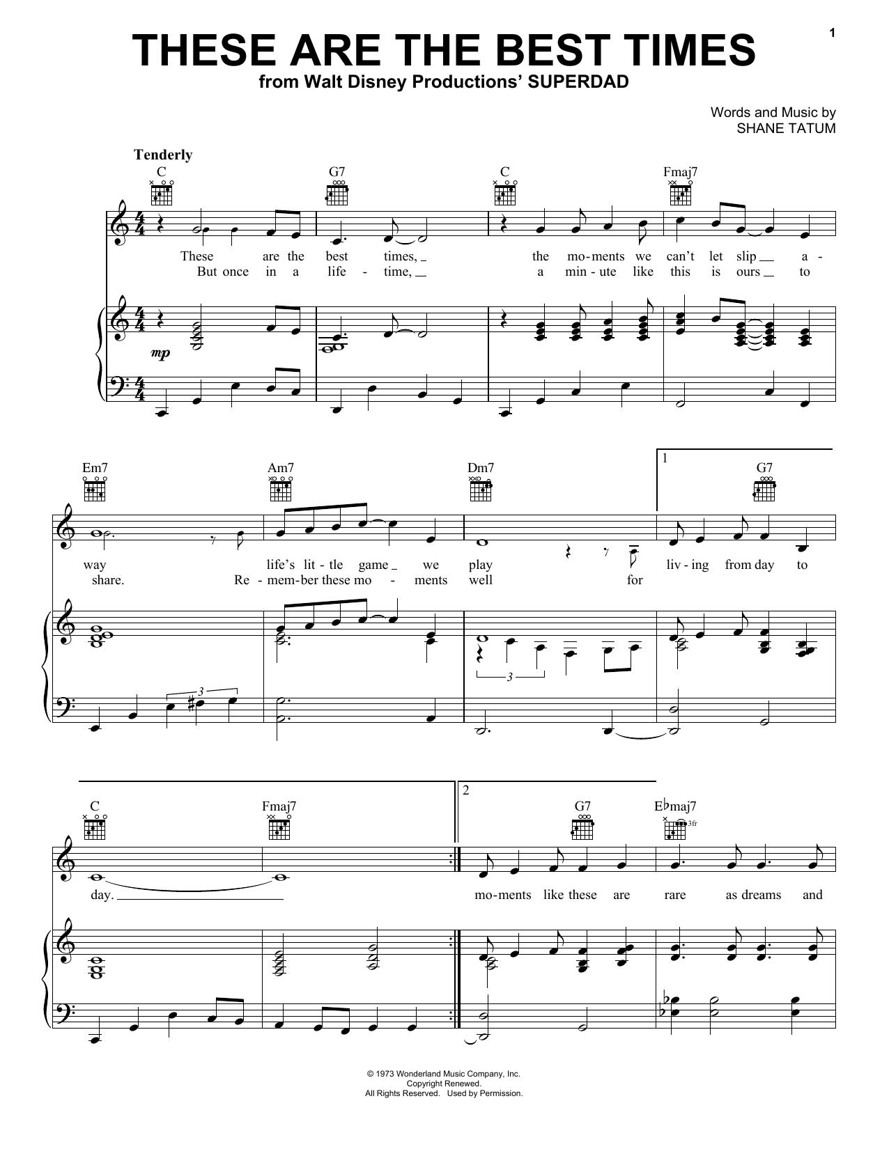 Download Bobby Goldsboro These Are The Best Times Sheet Music and learn how to play Cello PDF digital score in minutes