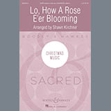 Download or print Shawn Kirchner Lo, How A Rose E'er Blooming Sheet Music Printable PDF -page score for Christmas / arranged SATB Choir SKU: 186460.