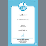 Download or print Sherry Blevins Lift Me Sheet Music Printable PDF -page score for Sacred / arranged SAB Choir SKU: 1216646.