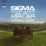 Download or print Sigma Coming Home (feat. Rita Ora) Sheet Music Printable PDF -page score for Pop / arranged Piano, Vocal & Guitar (Right-Hand Melody) SKU: 122580.