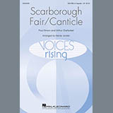 Download or print Simon & Garfunkel Scarborough Fair/Canticle (arr. Randy Jordan) Sheet Music Printable PDF -page score for Folk / arranged SSATBB Choir SKU: 429475.