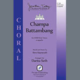 Download or print Sinn Sisamouth Champa Battambang (arr. Darita Seth) Sheet Music Printable PDF -page score for Traditional / arranged SATB Choir SKU: 1505653.