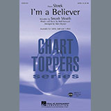 Download or print Smash Mouth I'm A Believer (from Shrek) (arr. Mark Brymer) Sheet Music Printable PDF -page score for Pop / arranged 2-Part Choir SKU: 437210.